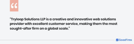 GoodFirms, Tryloop Solutions - Best IT company in Calicut - kerala